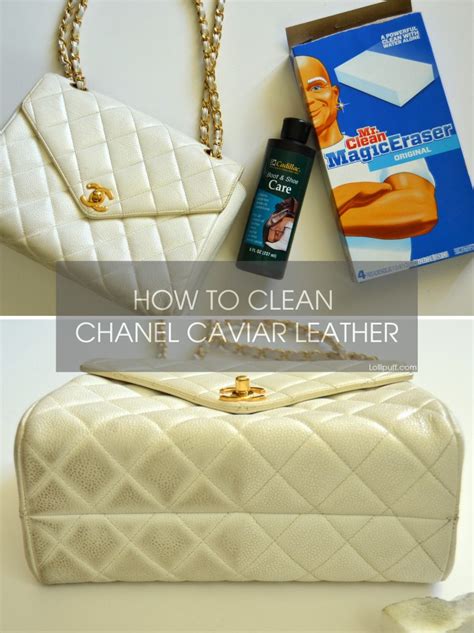 Chanel leather cleaning